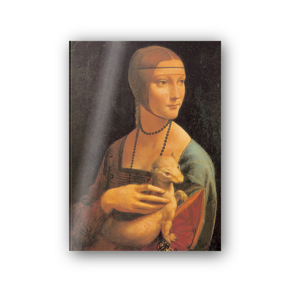 Homage to Leonardo - Lady with an Ermine cm 50x70