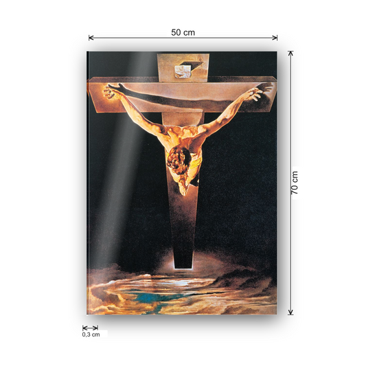 Homage to Dalì - The Sanctification of John through Christ, 1951 cm 50x70 - misure