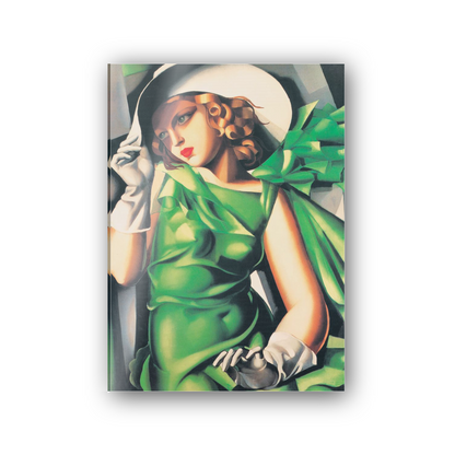 Homage to De Lempicka - Young Girl in the Wind cm 50x70