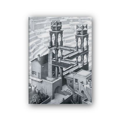 Homage to Escher - Waterfall,1961 cm 50x70