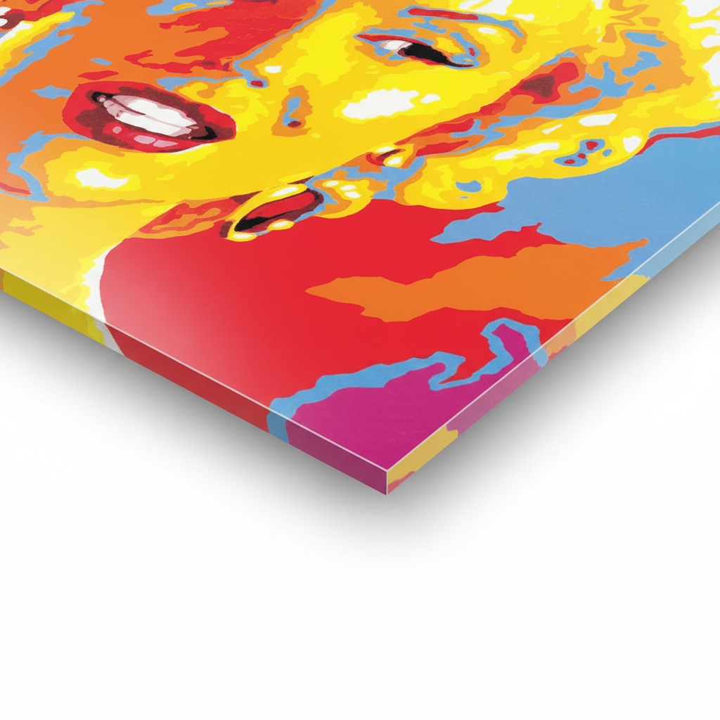 Homage to Marilyn Monroe - cm 50x50 - Pannello Acrilico