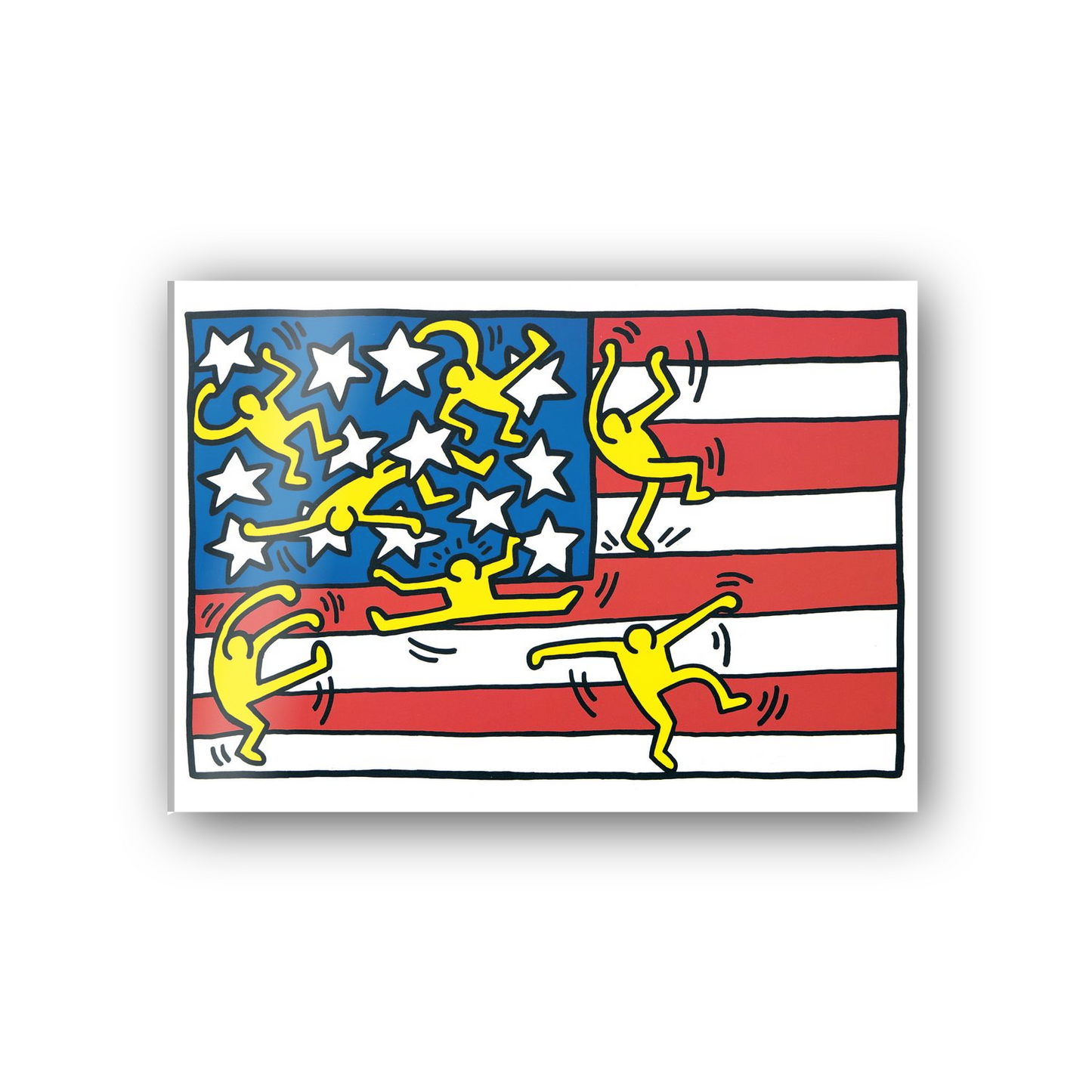 Homage to Haring - American Musical Festival cm 70x50