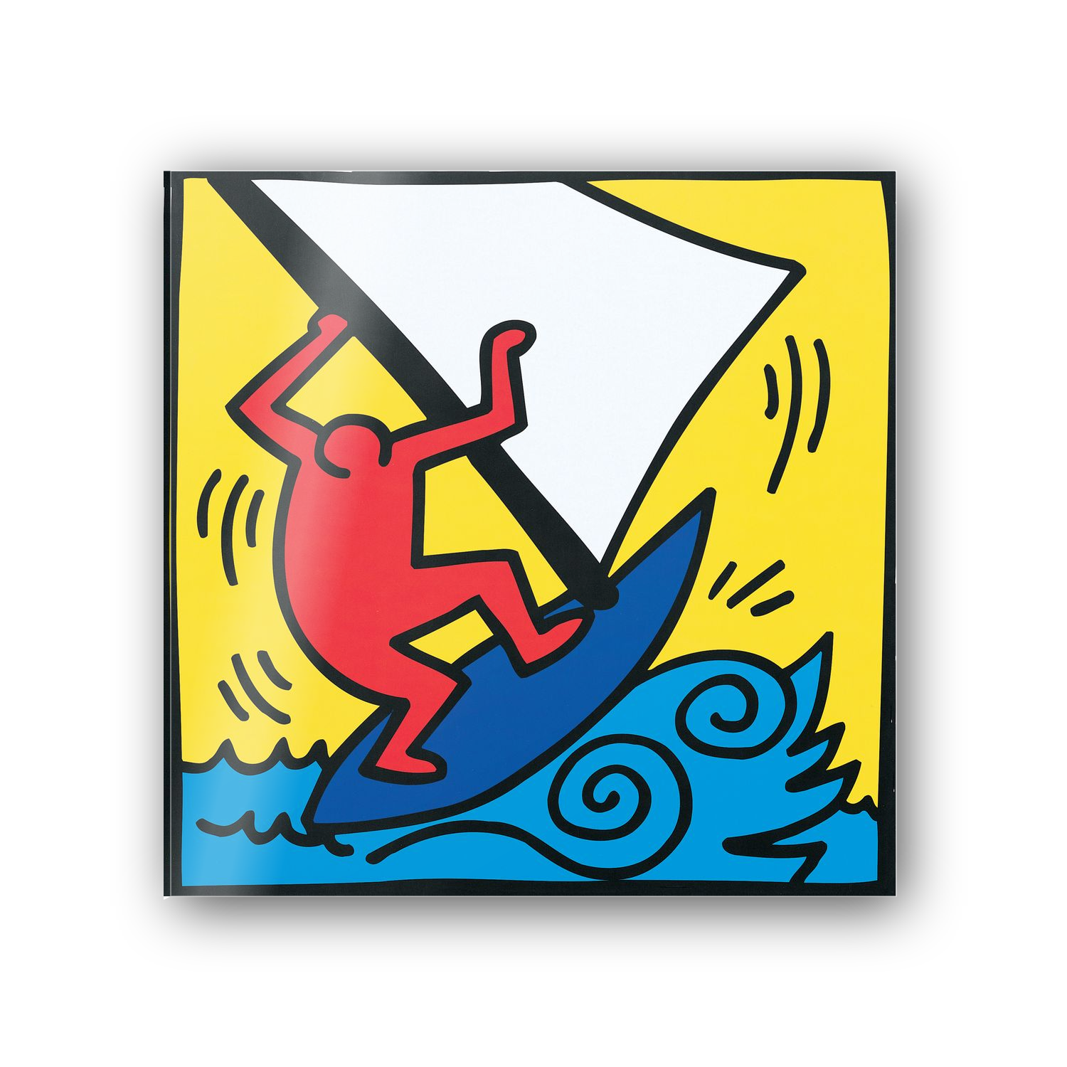 Homage to Haring - Untitled, 1987 cm 50x50
