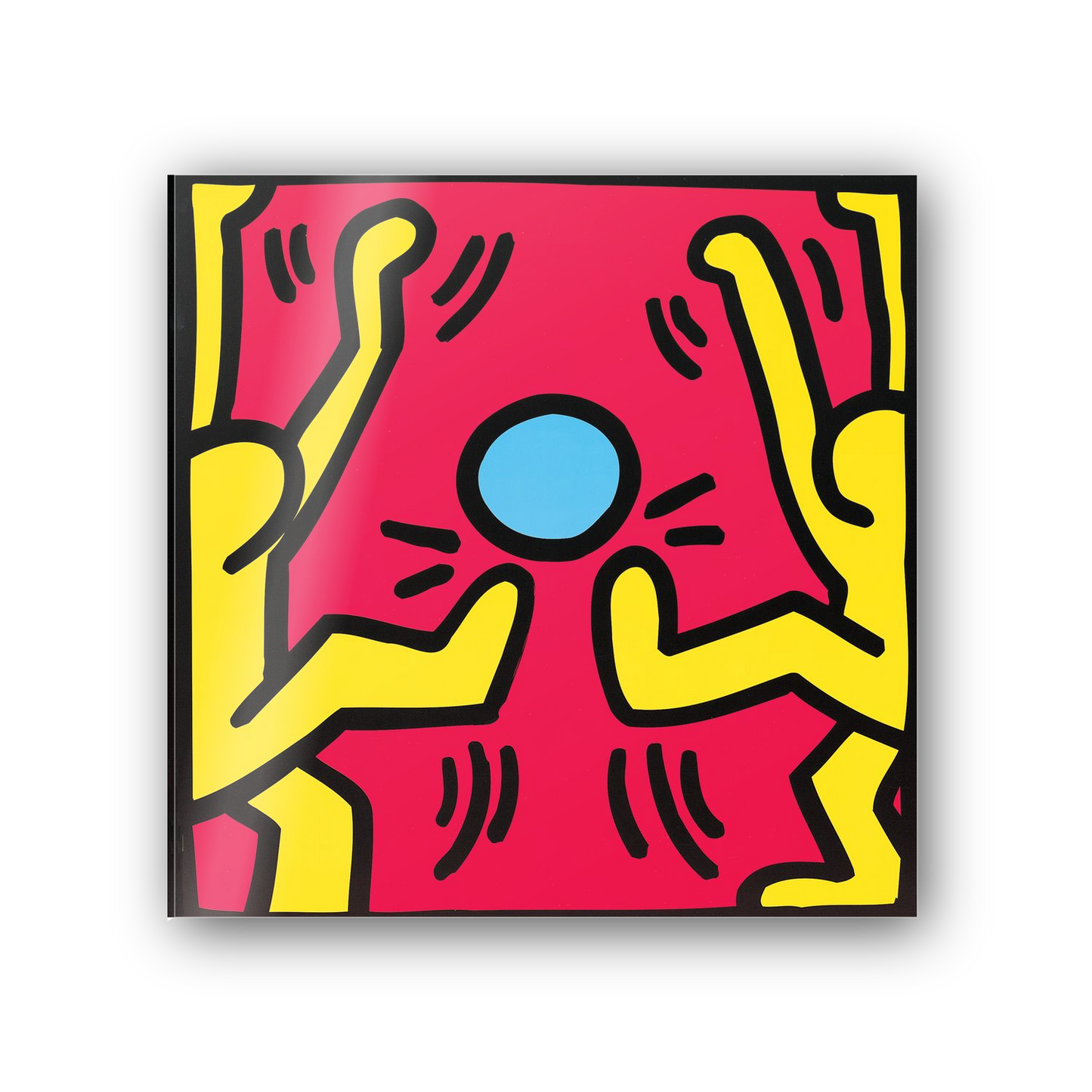 Homage to Haring - Untitled, 1988 cm 50x50