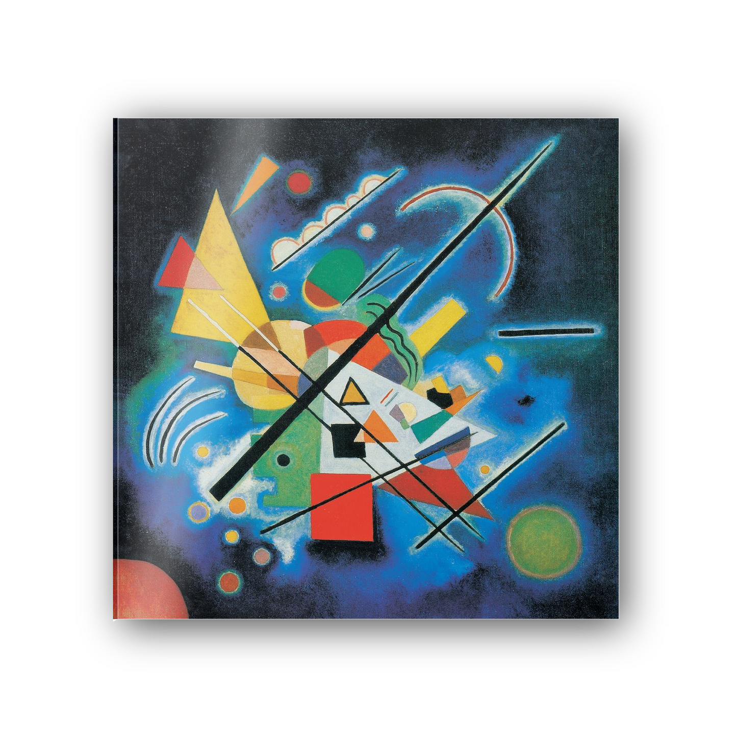 Homage to Kandinsky - Paintings in Blue, 1924 cm 50x50