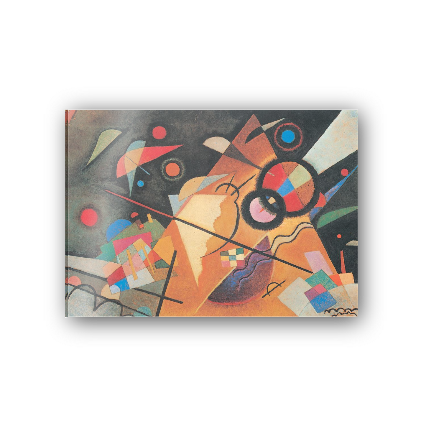 Homage to Kandinsky - Yellow Point, 1924 cm 70x50