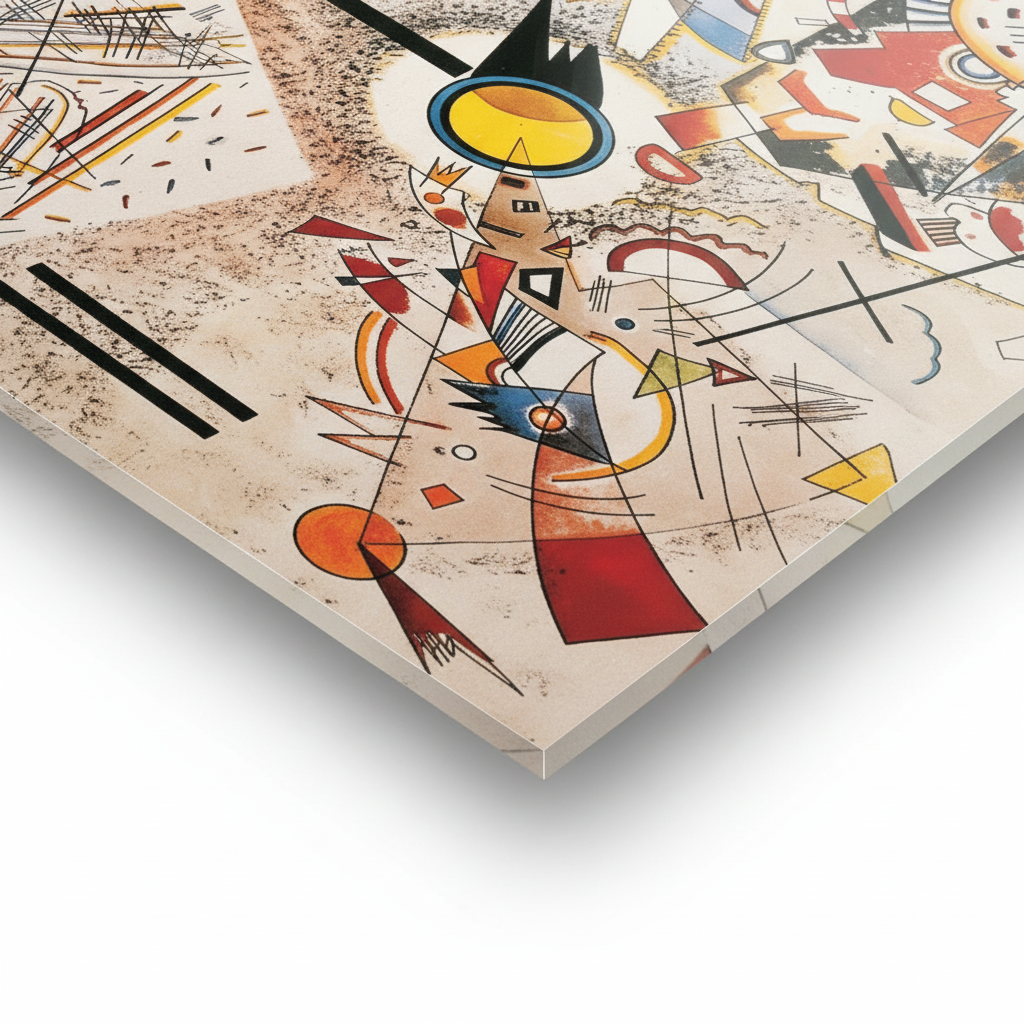 Homage to Kandinsky - Sans titre, 1923 - cm 70x50 - Pannello Acrilico