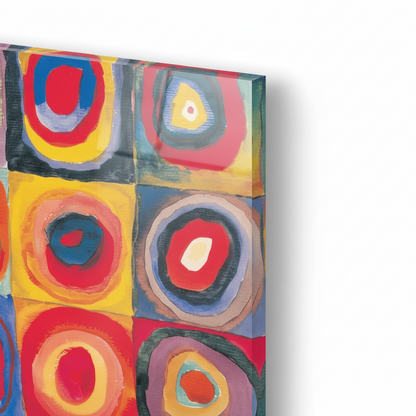 Homage to Kandinsky - Study of Color - cm 70x50 - Pannello Acrilico