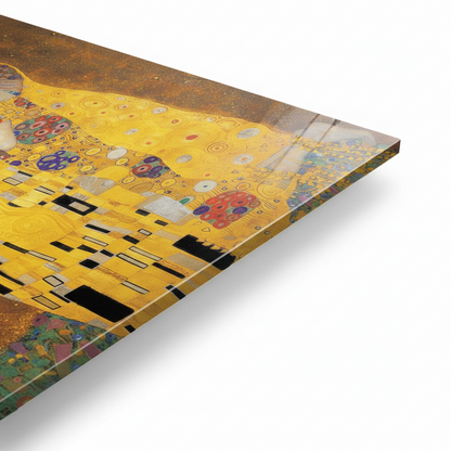 Homage to Klimt - The Kiss - cm 50x70 - Pannello Acrilico