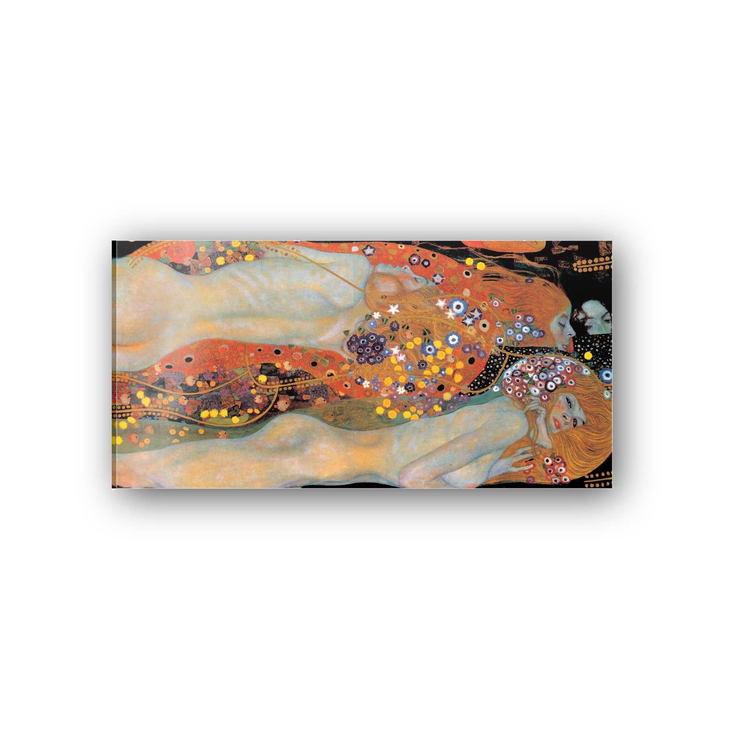 Homage to Klimt - Water Snakes cm 100x50