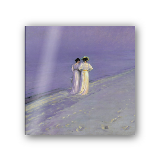 Homage to Kroyer - Summer Evening At Skagen cm 50x50