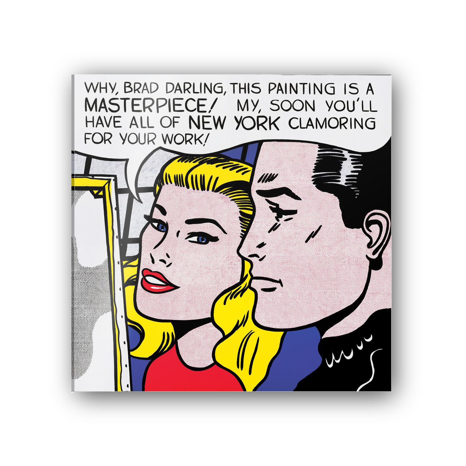Homage to Lichtenstein - Masterpiece, 1962 cm 50x50