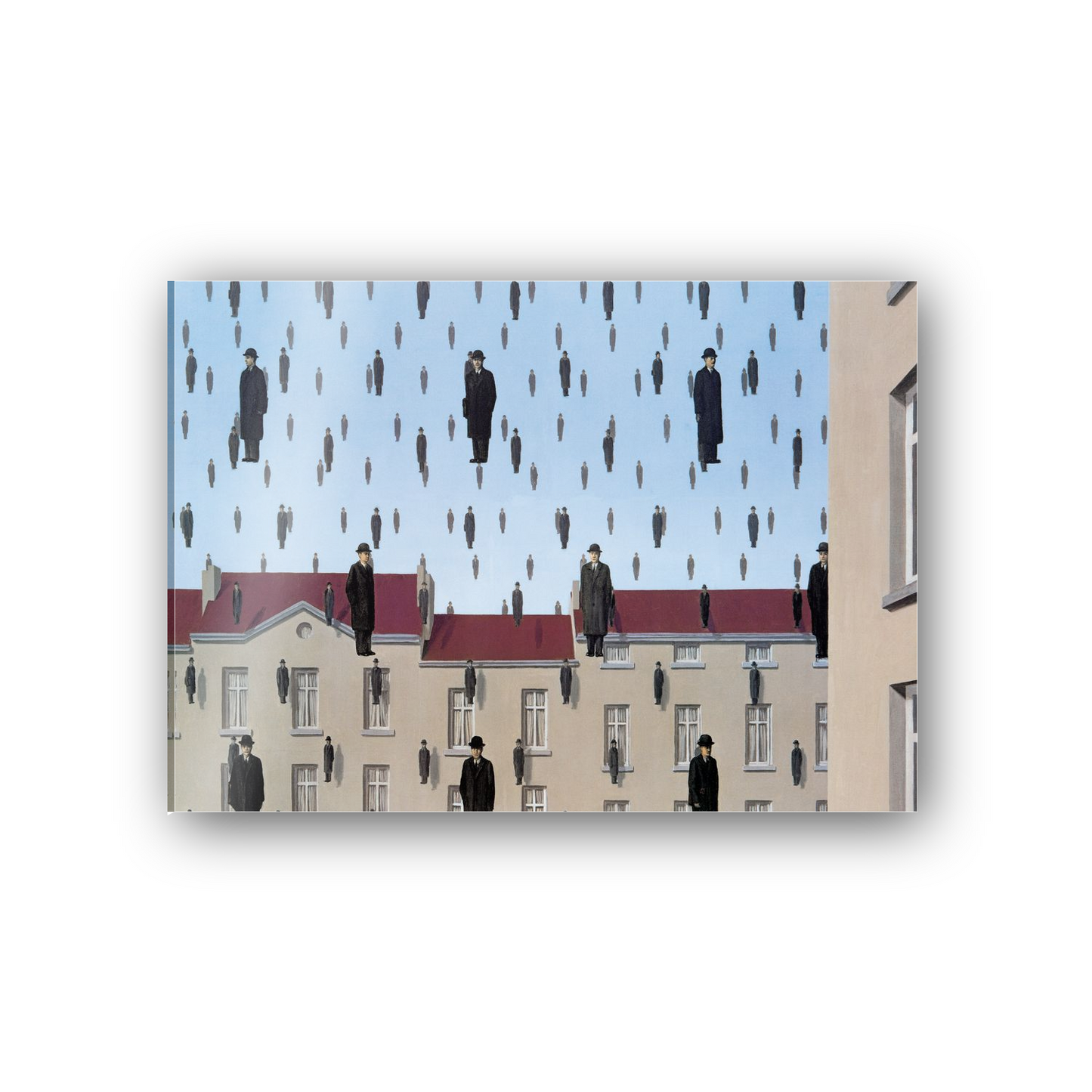 Homage to Magritte - Golconde cm 70x50