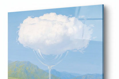 Homage to Magritte - La Corde Sensible - cm 70x50 - Pannello Acrilico