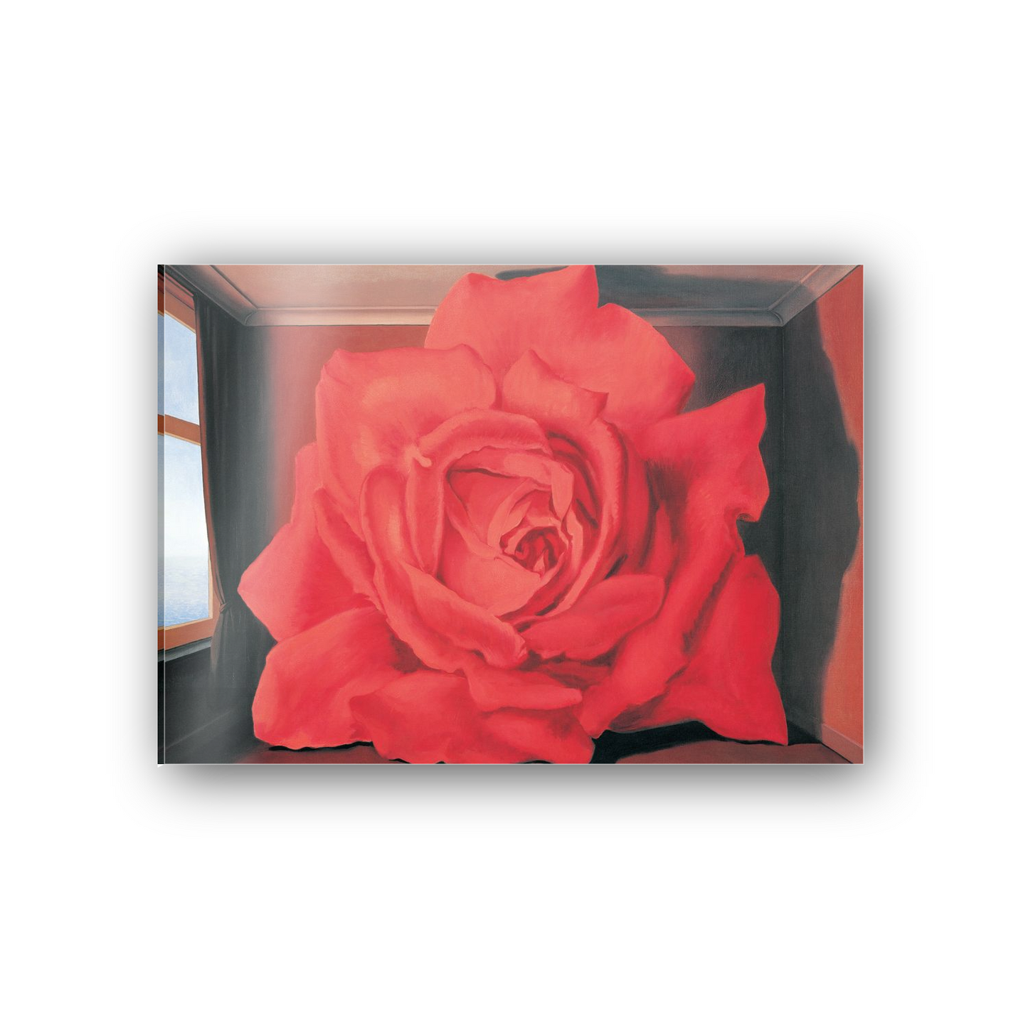 Homage to Magritte - Le Tombeau Des Lutteurs cm 70x50