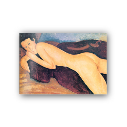 Homage to Modigliani - Reclining Nude From The Back cm 70x50