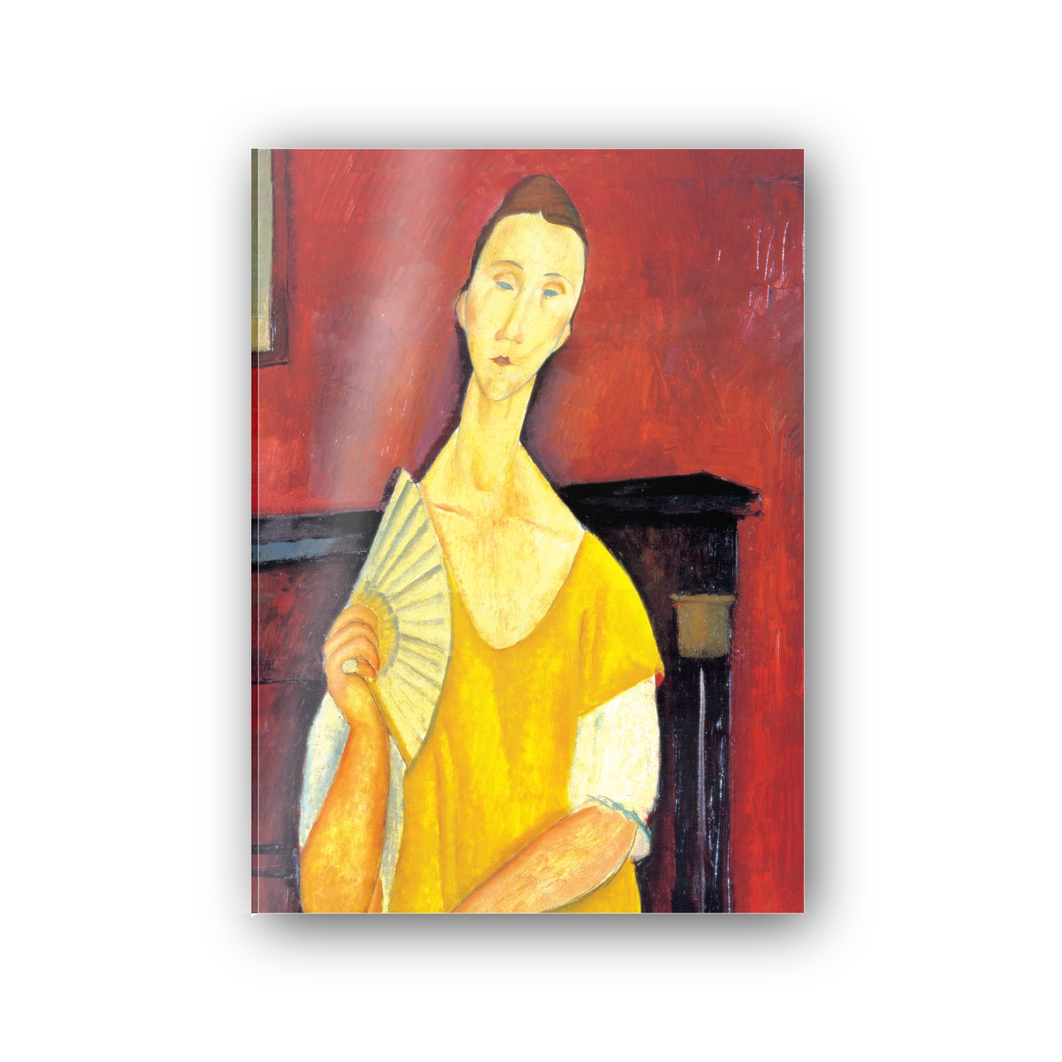 Homage to Modigliani - Woman With A Fan cm 50x70