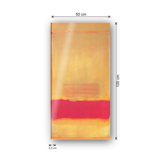 Homage to Rothko - Untitled, 1949 cm 50x100 - misure