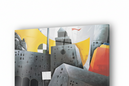 Homage to Tadini - Italian city - cm 70x50 - Pannello Acrilico
