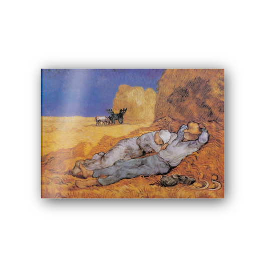 Homage to Van Gogh - The Afternoon Siesta cm 70x50