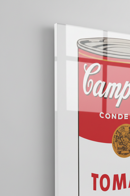 Homage to Warhol - Campbell's Soup - cm 50x70 - Pannello Acrilico