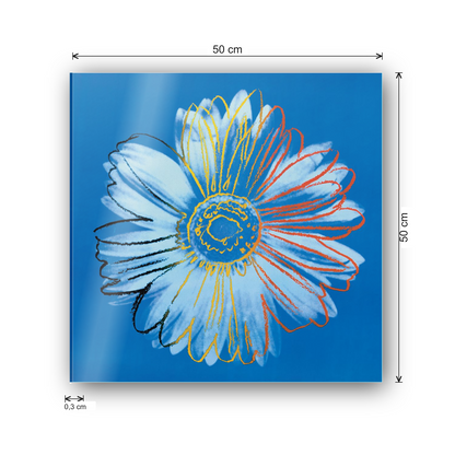 Homage to Warhol - Daisy, C.1982 cm 50x50 - misure