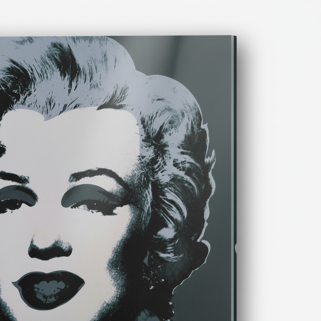 Homage to Warhol - Marilyn Monroe - cm 50x50 - Pannello Acrilico