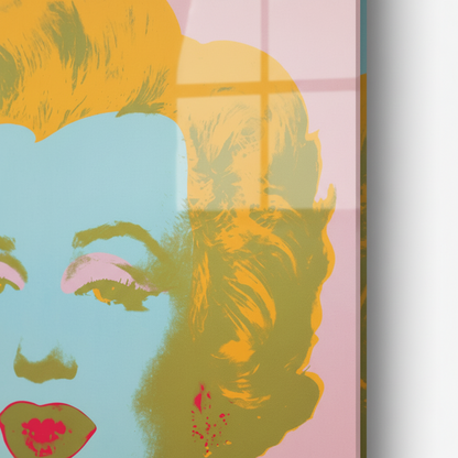 Homage to Warhol - Marilyn Monroe - cm 50x50 - Pannello Acrilico