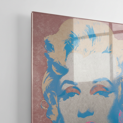 Homage to Warhol - Marilyn Monroe - cm 50x50 - Pannello Acrilico