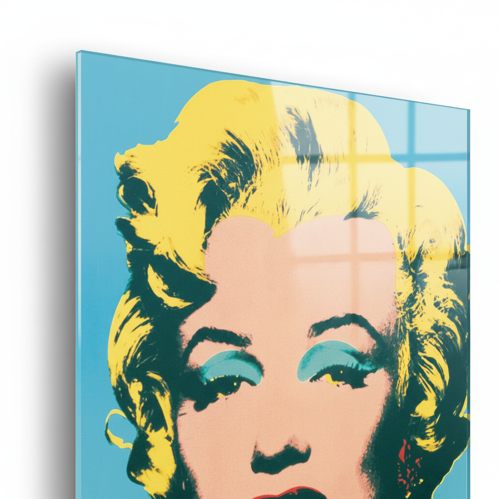 Homage to Warhol - Marilyn, 1967 - cm 50x50 - Pannello Acrilico