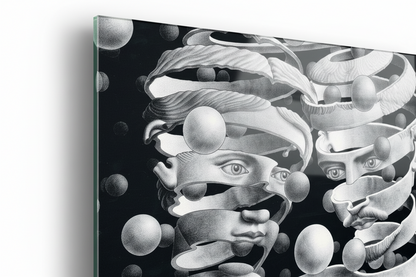 Homage to Escher - Bond Of Union, 1956 - cm 70x50 - Pannello Acrilico