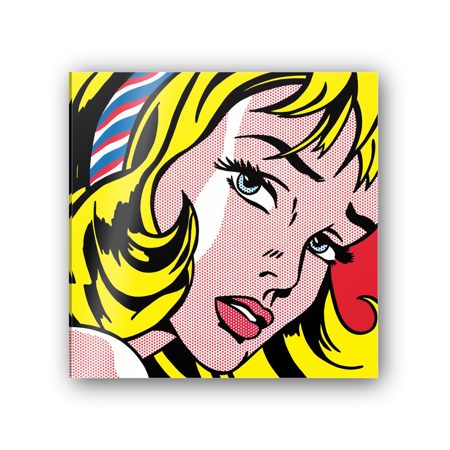Homage to Lichtenstein - Girl With Hair Ribbon, 1965 cm 50x50