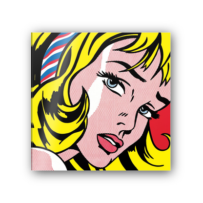 Homage to Lichtenstein - Girl With Hair Ribbon, 1965 cm 50x50
