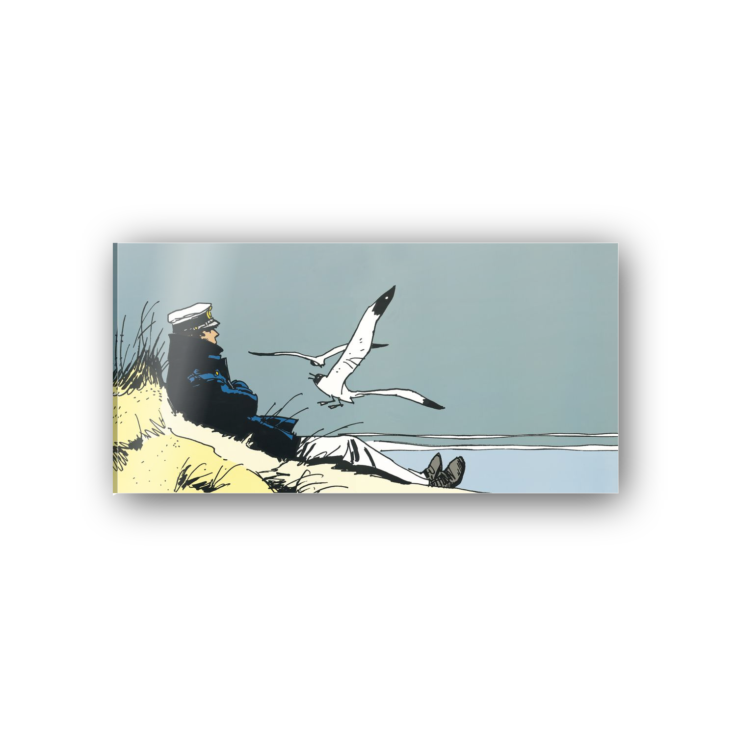 Homage to Hugo Pratt - Corto Marin  cm 100x50