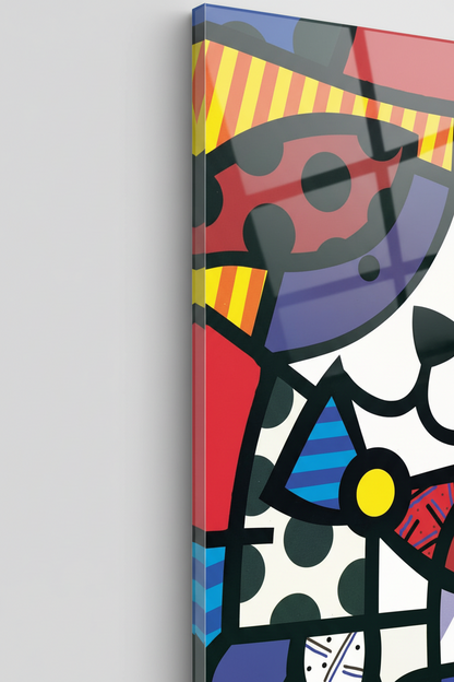 Pop dog - cm 50x70 - Pannello Acrilico
