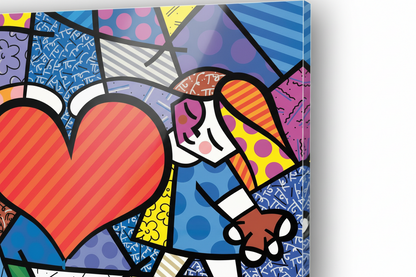 Pop heArt - cm 70x50 - Pannello Acrilico