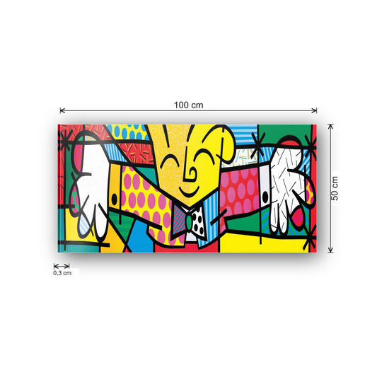 Pop hug cm 100x50 - misure