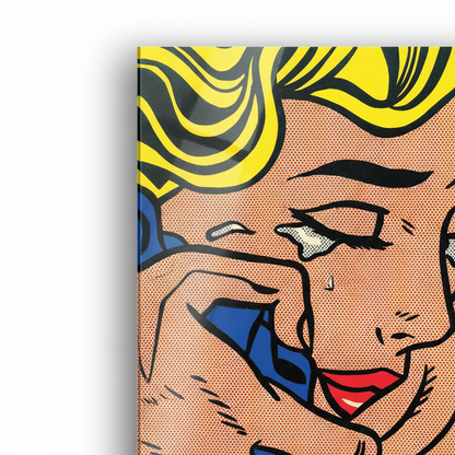 Homage to Lichtenstein - Kiss - cm 50x50 - Pannello Acrilico