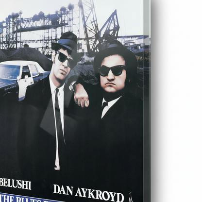 The Blues Brothers - cm 50x50 - Pannello Acrilico