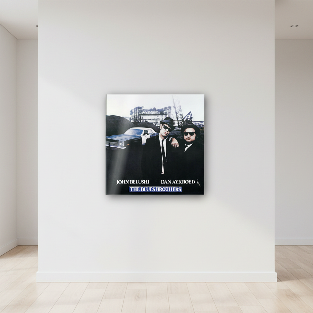 The Blues Brothers - cm 50x50 - Pannello Acrilico