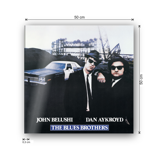 The Blues Brothers cm 50x50 - misure