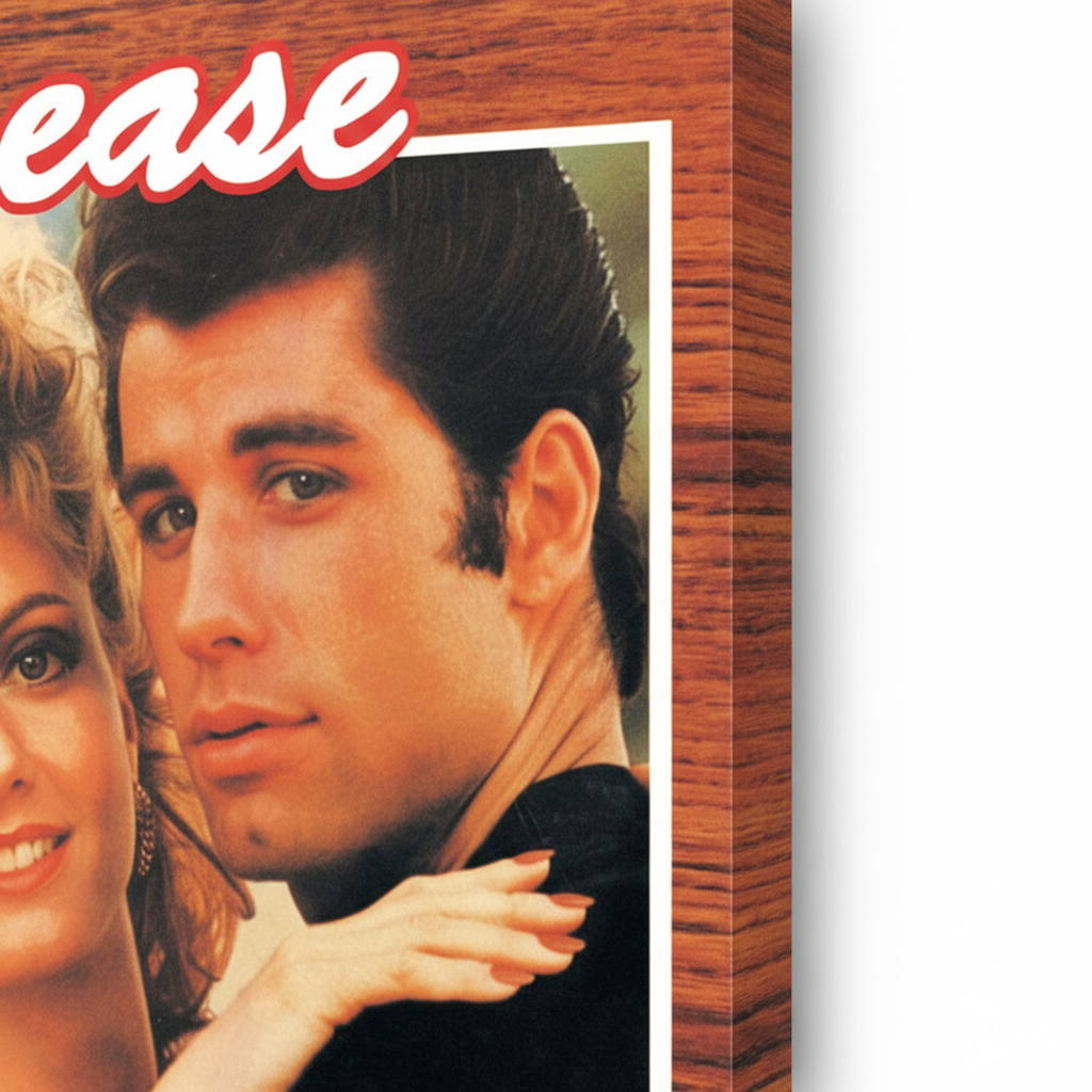 Homage to Grease - cm 50x50 - Pannello Acrilico