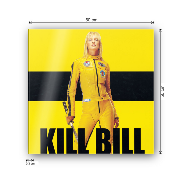 Homage to Kill Bill - cm 50x50 - Pannello Acrilico