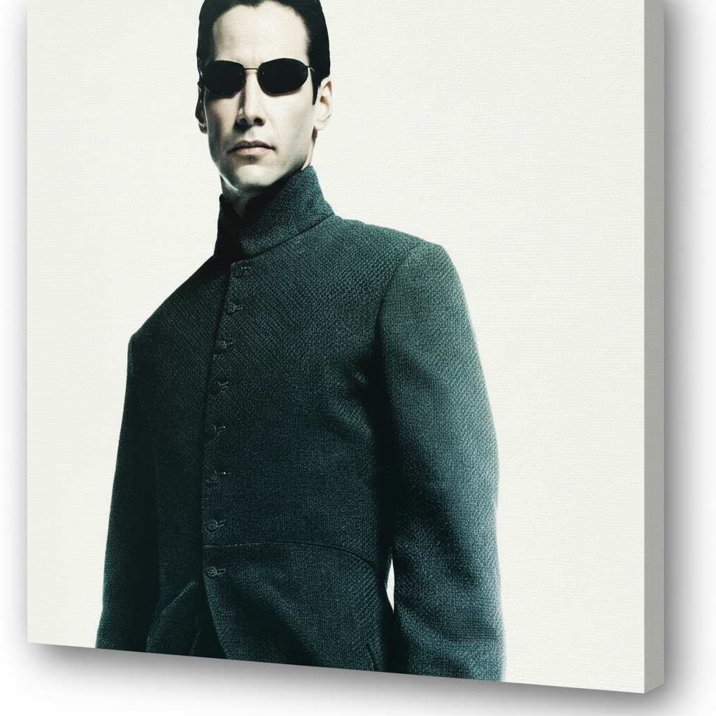 Homage to Matrix - cm 50x50 - Pannello Acrilico