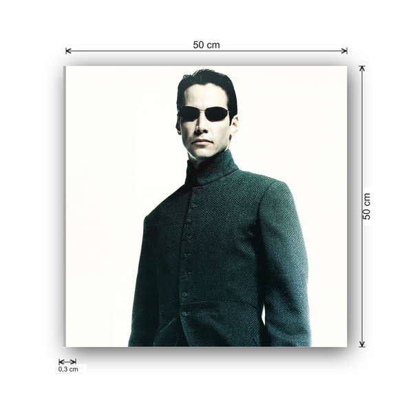 Homage to Matrix - cm 50x50 - Pannello Acrilico