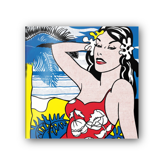 Homage to Lichtenstein - Aloha cm 50x50