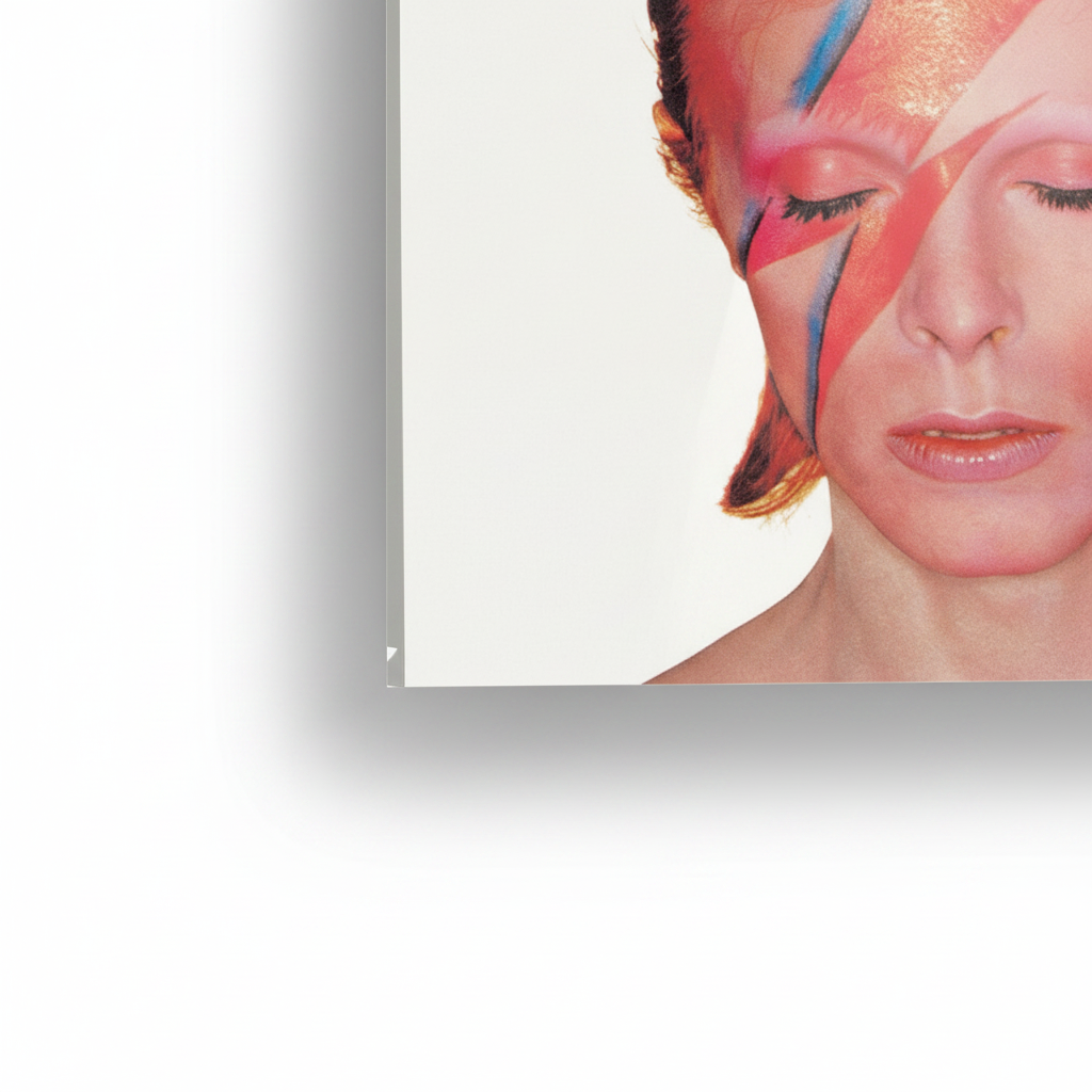 David Bowie - cm 50x50 - Pannello Acrilico