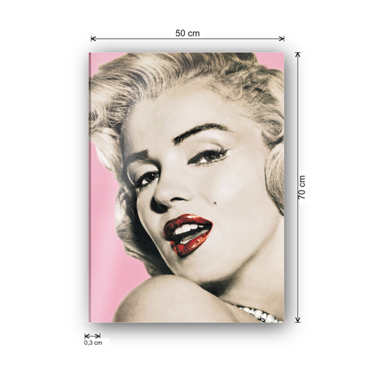 Homage to Marilyn cm 50x70 - misure