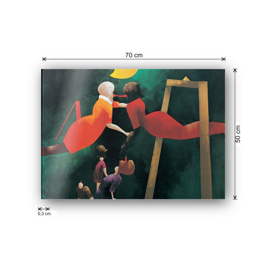Homage to Tadini - Fairy tale cm 70x50 - misure