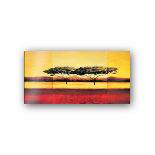 Trees in Kenya - cm 100x50 - Pannello Acrilico